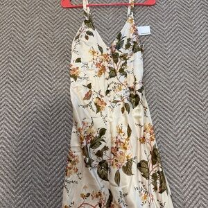 Reformation Esa Silk Floral Maxi Dress, Sz2, NWT